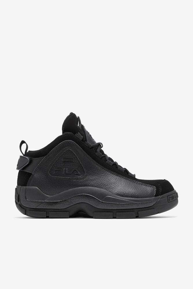 Fila Grant Hill 2 Black Sneakers Mens - NZ 80472-LEOJ